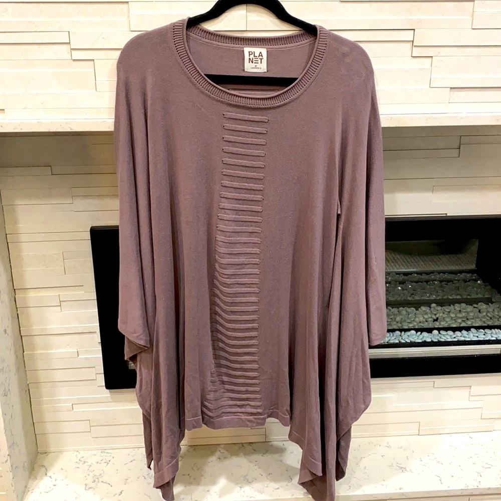 BLACK FRIDAY SALE!! Brand new Planet by Lauren G on size fits all poncho